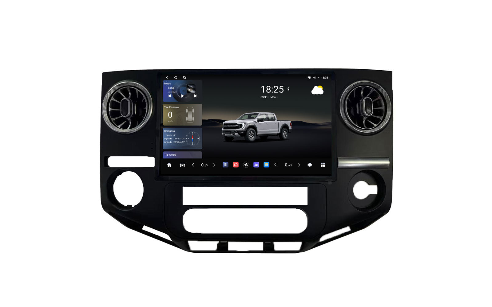 H7 Stereo For Ford F250 2012-2015 Upgrade Plug & Play 128GB High-Performance System