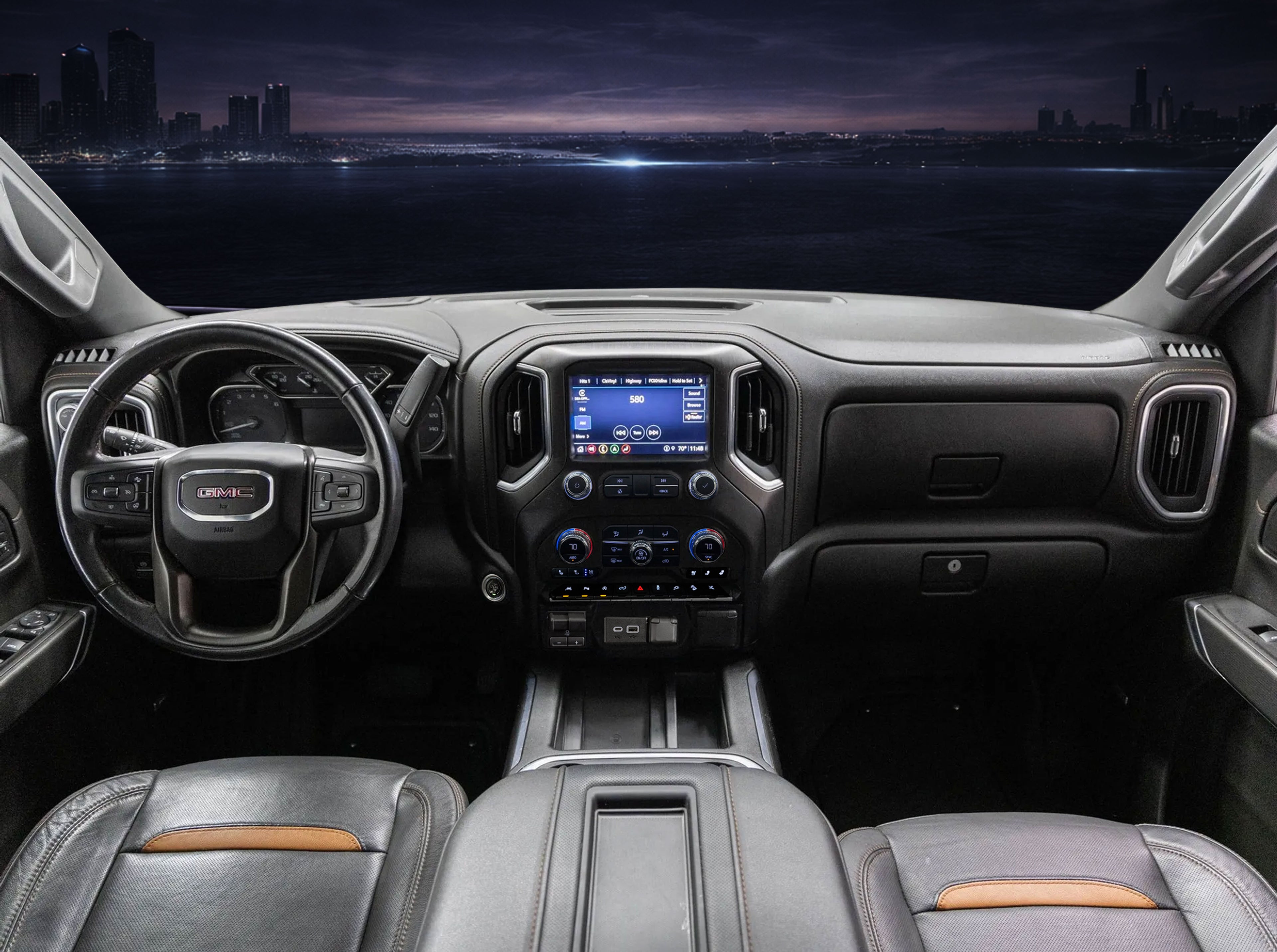 V7 Pro Next-Gen 15" Vertical Head Unit for GMC Sierra 2019-2021 | Plug and Play Setup
